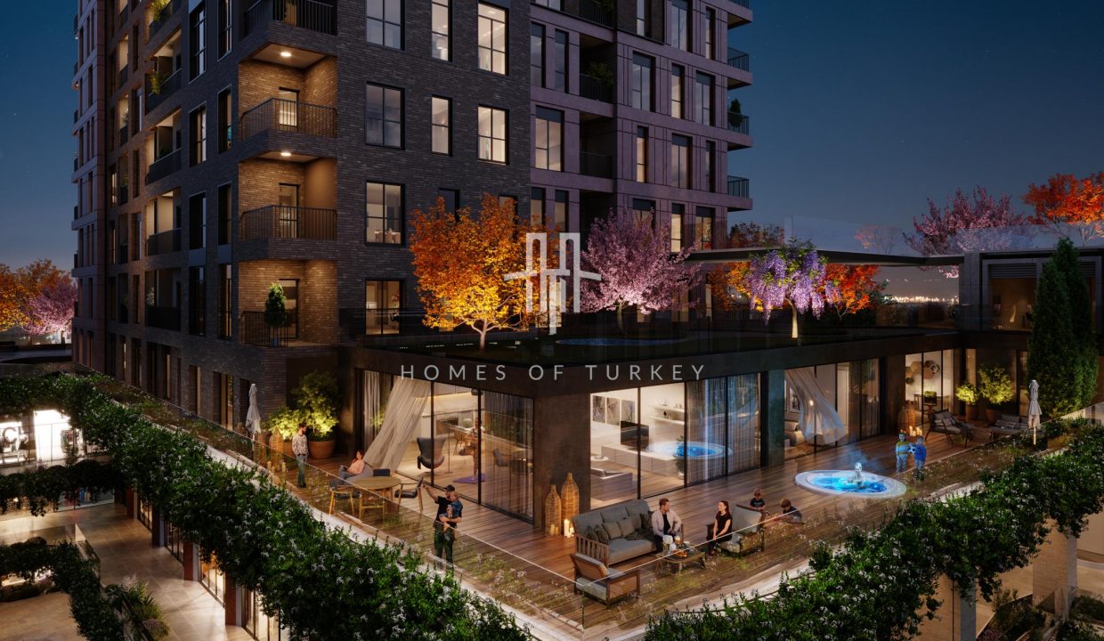 Luxurious Apartments with Installments in a Project with Shopping Center Next to Bahçelievler Tram Station 20