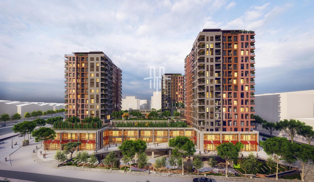 Luxurious Apartments with Installments in a Project with Shopping Center Next to Bahçelievler Tram Station 3