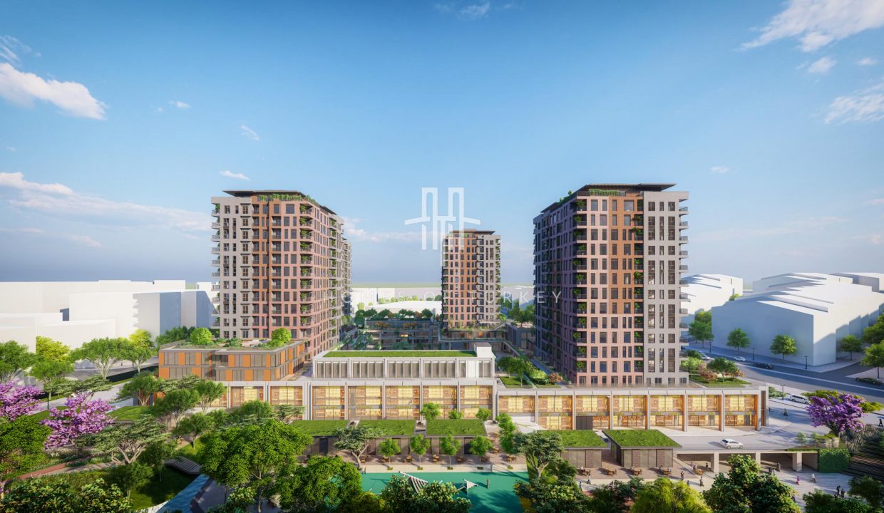 Luxurious Apartments with Installments in a Project with Shopping Center Next to Bahçelievler Tram Station 4