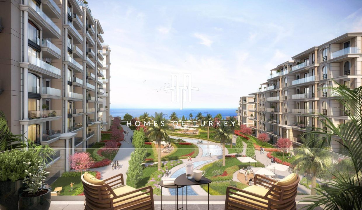 Luxury Apartments in a Complex Neighboring the Marina in Beylikdüzü 9