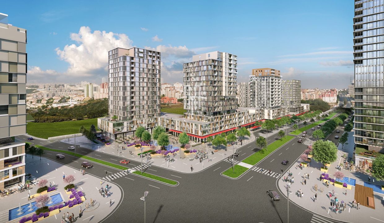 Luxury Apartments with Italian Concept in the Center of Bahçeşehir 1