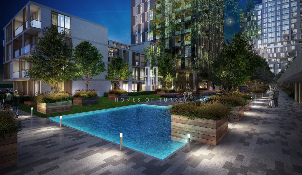 Luxury Apartments with Italian Concept in the Center of Bahçeşehir 5,,