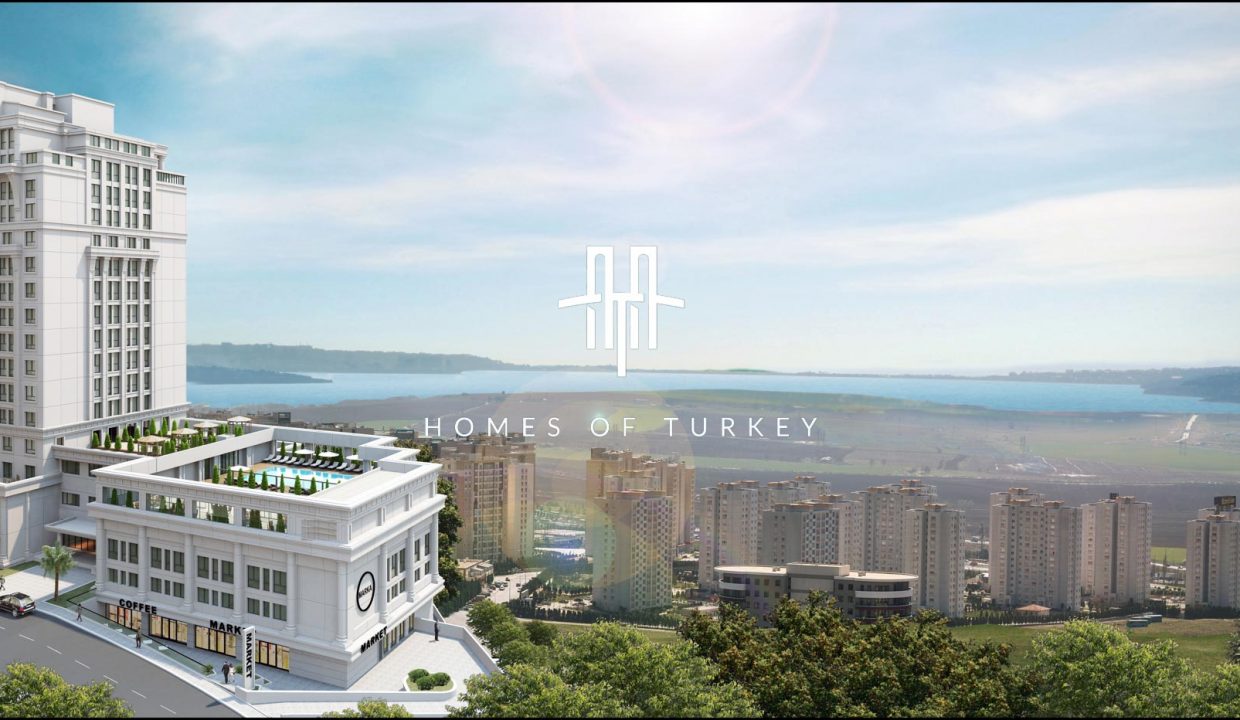 Luxury Apartments with Pond View and Close to Kanal Istanbul in Bahçeşehir 1,