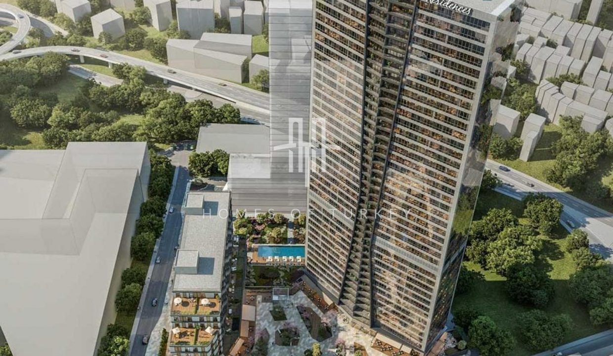 Modern Apartments in a Luxury Complex in Bomonti, Şişli 11