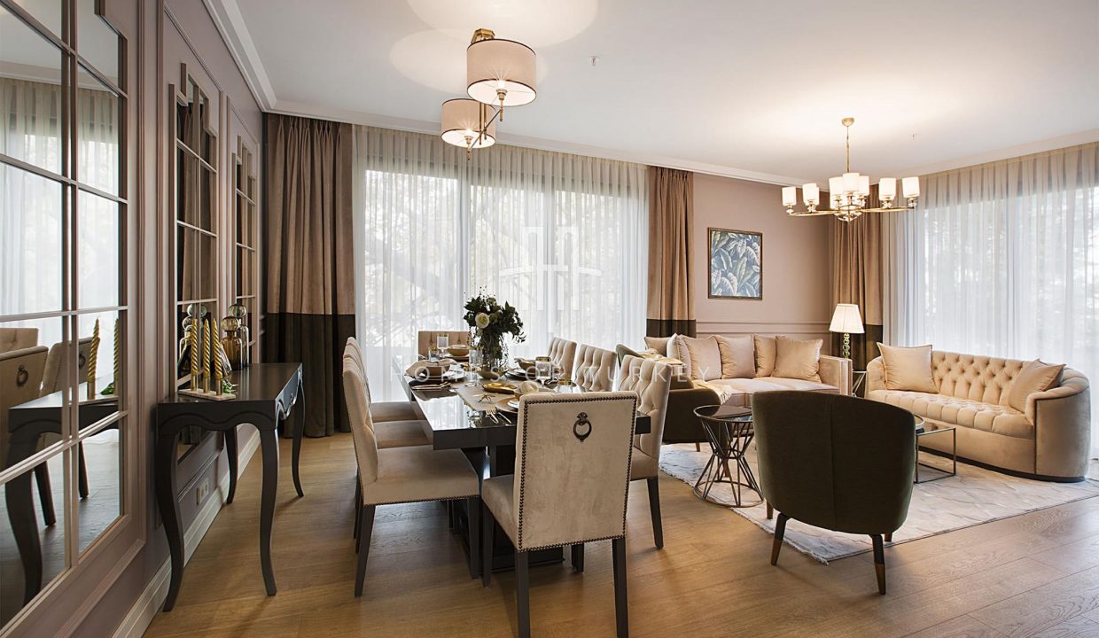 Modern Flats for Sale in Installments in a Complex with Green Areas in Ümraniye 13