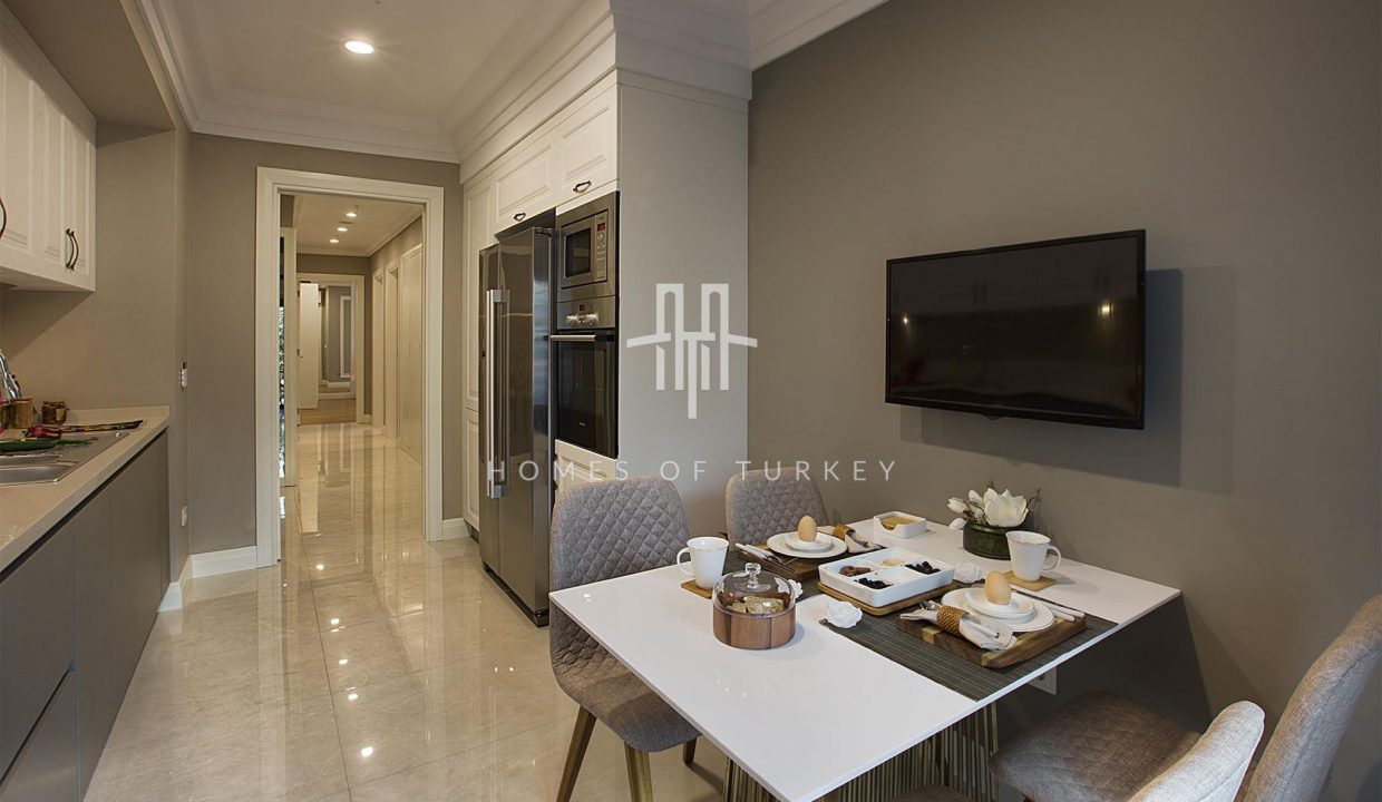 Modern Flats for Sale in Installments in a Complex with Green Areas in Ümraniye 16