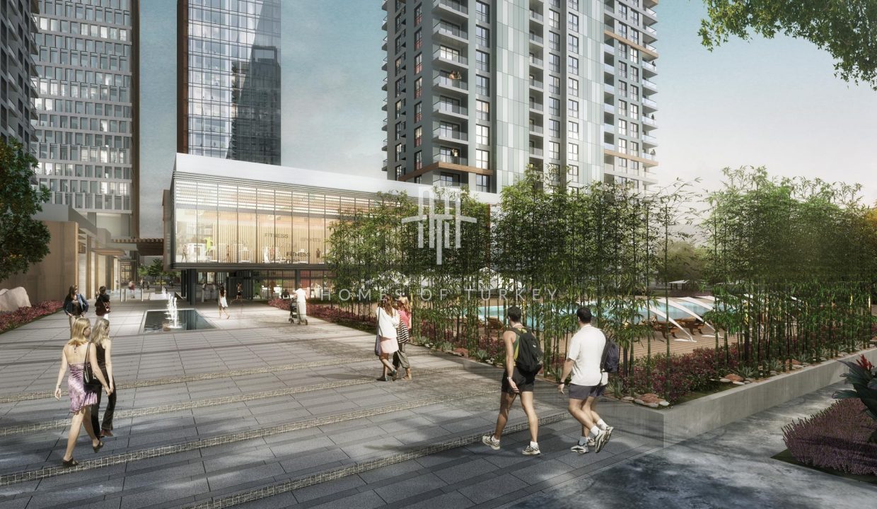 Modern Flats for Sale in Installments in a Complex with Green Areas in Ümraniye 7