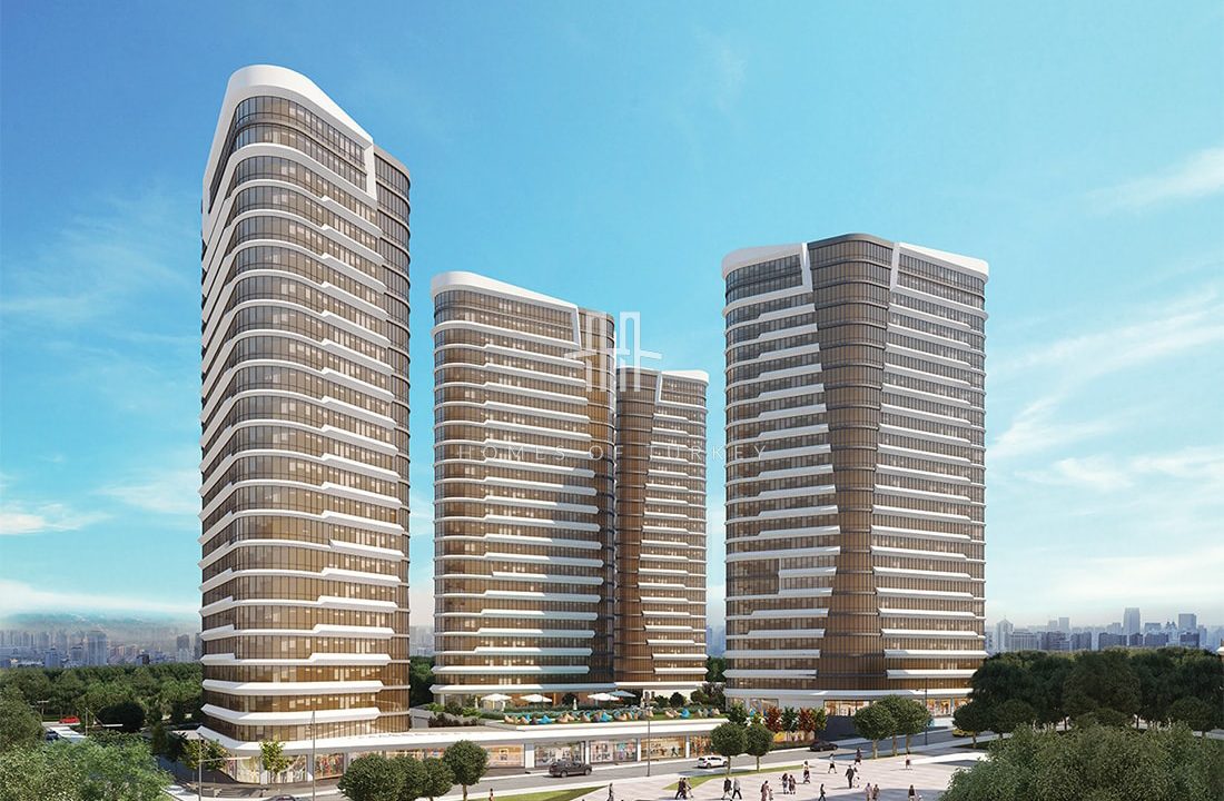 New Luxury Apartments with Installments in Walking Distance to Metro and Metrobus in Kadıköy 2