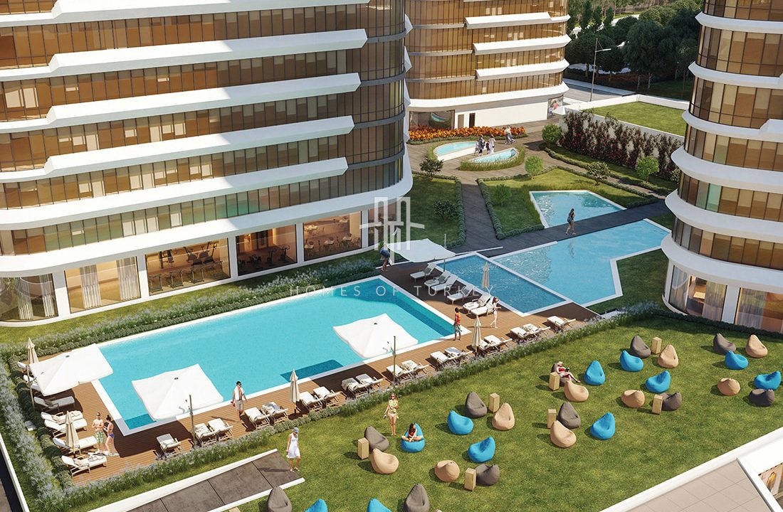 New Luxury Apartments with Installments in Walking Distance to Metro and Metrobus in Kadıköy 7