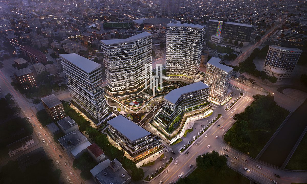 Quality Modern Apartments in Mixed Project in Istanbul Küçükçekmece 2,