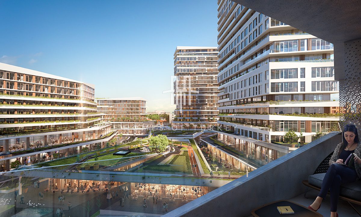 Quality Modern Apartments in Mixed Project in Istanbul Küçükçekmece 5,