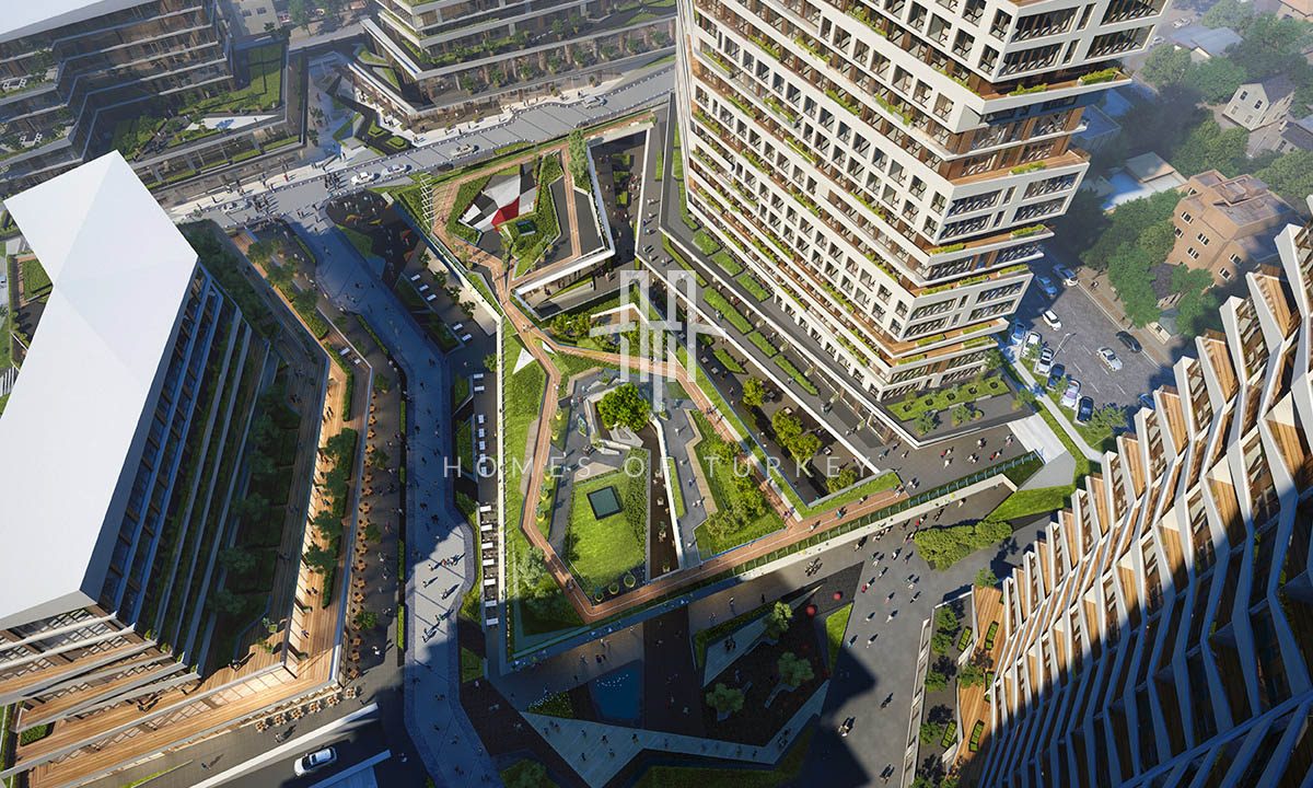 Quality Modern Apartments in Mixed Project in Istanbul Küçükçekmece 7