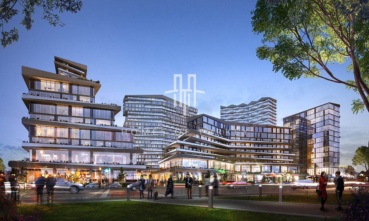 Quality Modern Apartments in Mixed Project in Istanbul Küçükçekmece 7,