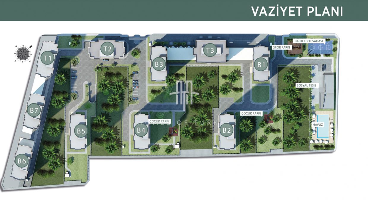 Sea View Apartments in a Complex with Rich Facilities in Kartal 11