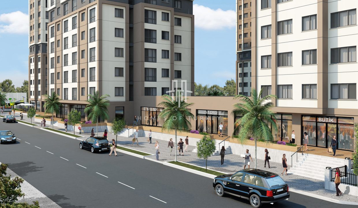 Sea View Apartments in a Complex with Rich Facilities in Kartal 6