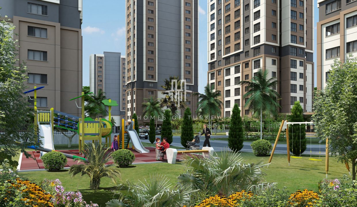 Sea View Apartments in a Complex with Rich Facilities in Kartal 9
