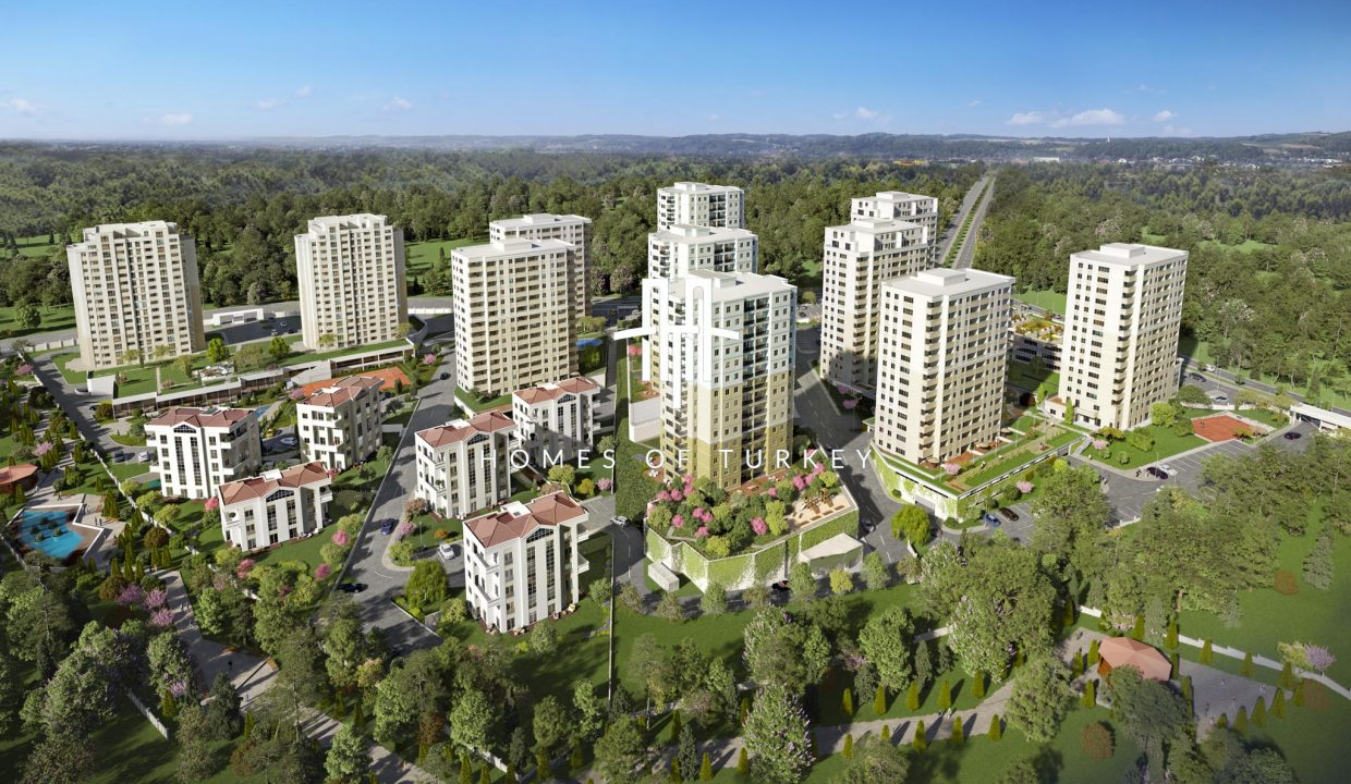 Spacious Flats for Investment in Installments with Family Concept in Başakşehir 3,