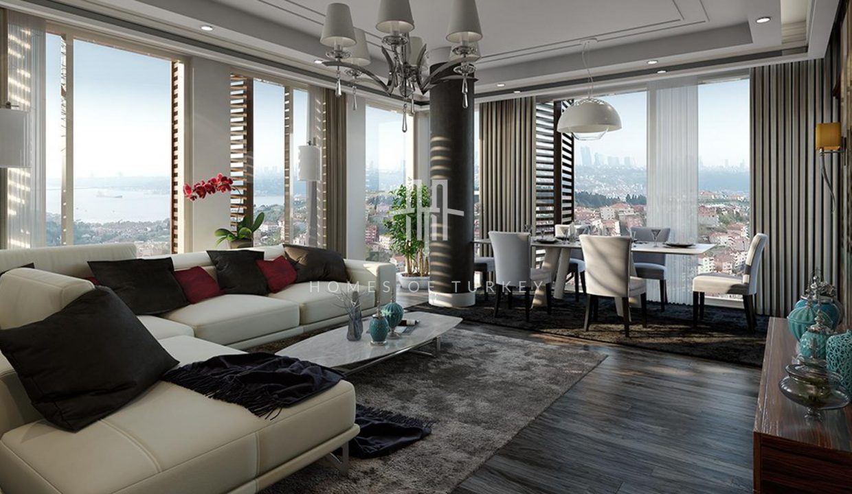 Ultra Luxury Apartments in a Complex with Bosphorus View in Üsküdar 13