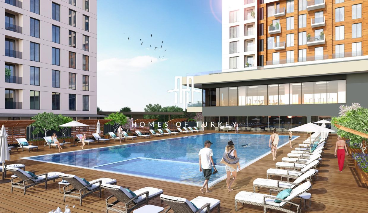 Apartments Close to Metro and Highway in Esenyurt 5-min