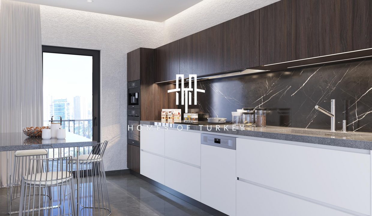 Centrally Located Modern Apartments for Sale in Ataşehir 14