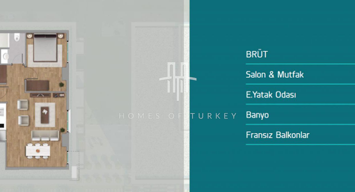Investment Flats in a Complex in Kağıthane 11