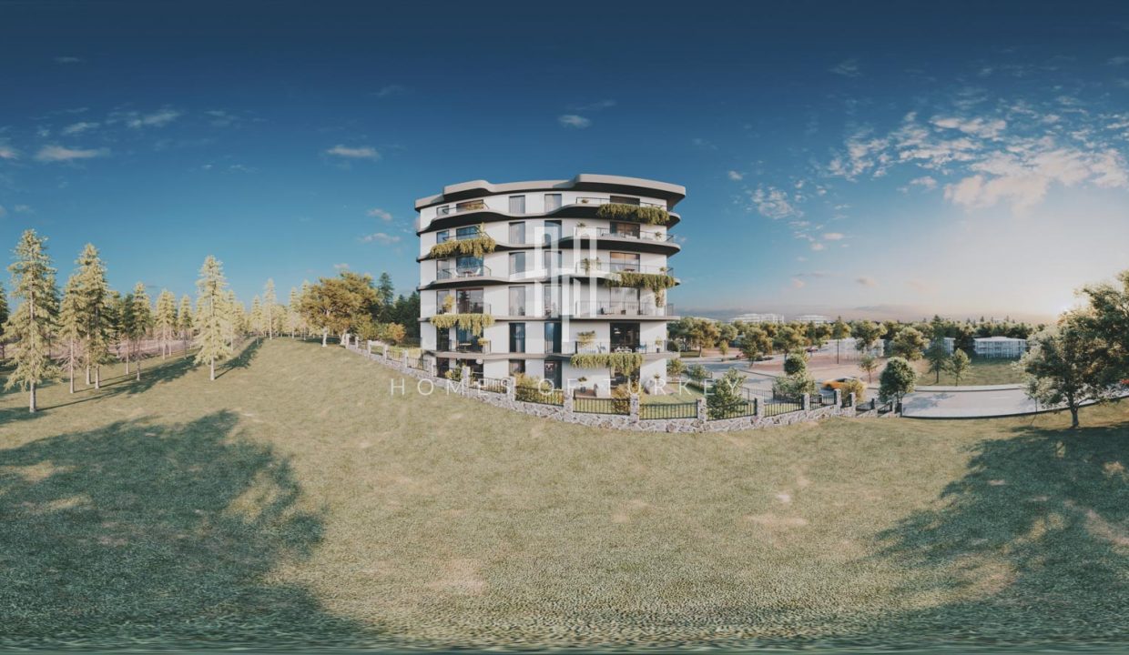 Lake View and Modern Design Apartments for Sale in Installments in Bursa 13