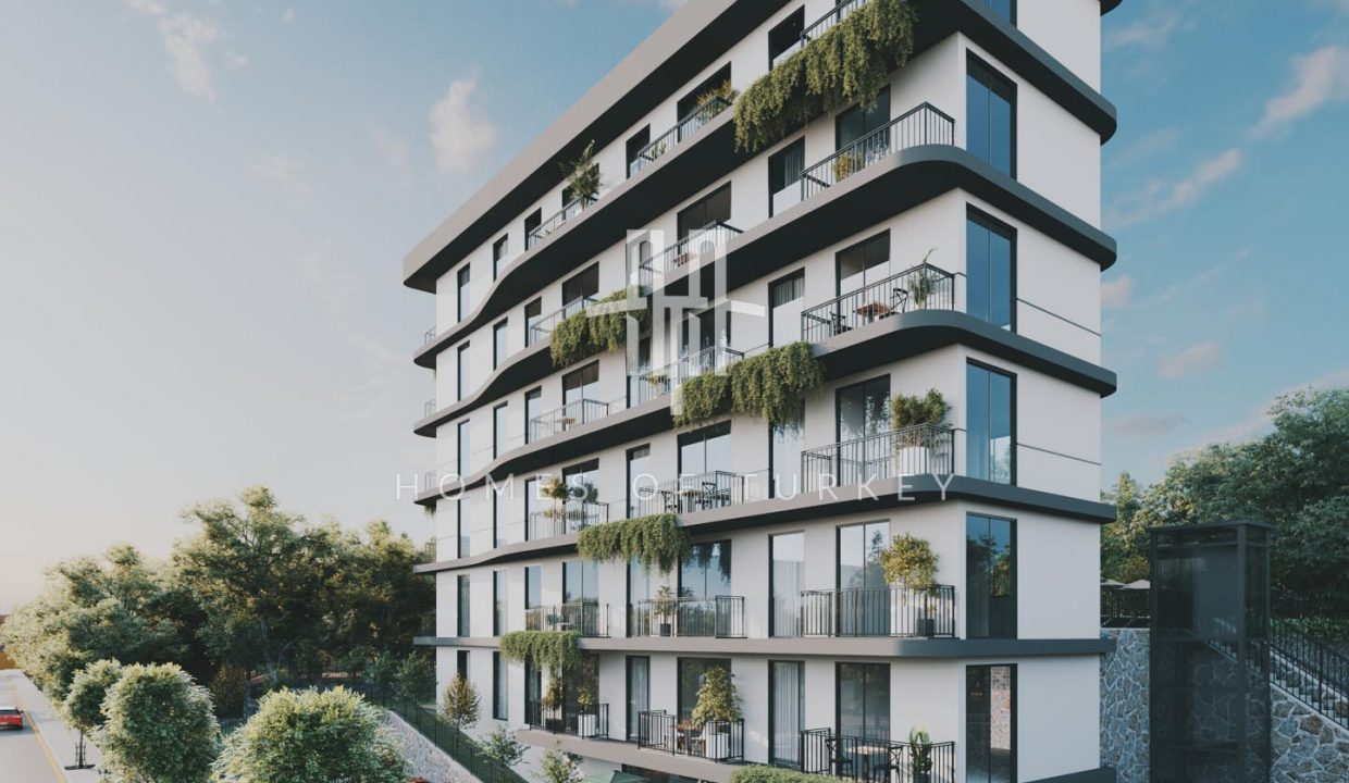 Lake View and Modern Design Apartments for Sale in Installments in Bursa 3