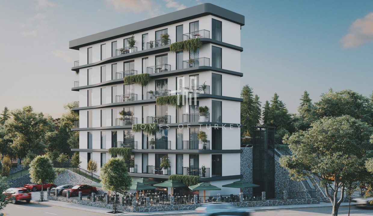 Lake View and Modern Design Apartments for Sale in Installments in Bursa 6