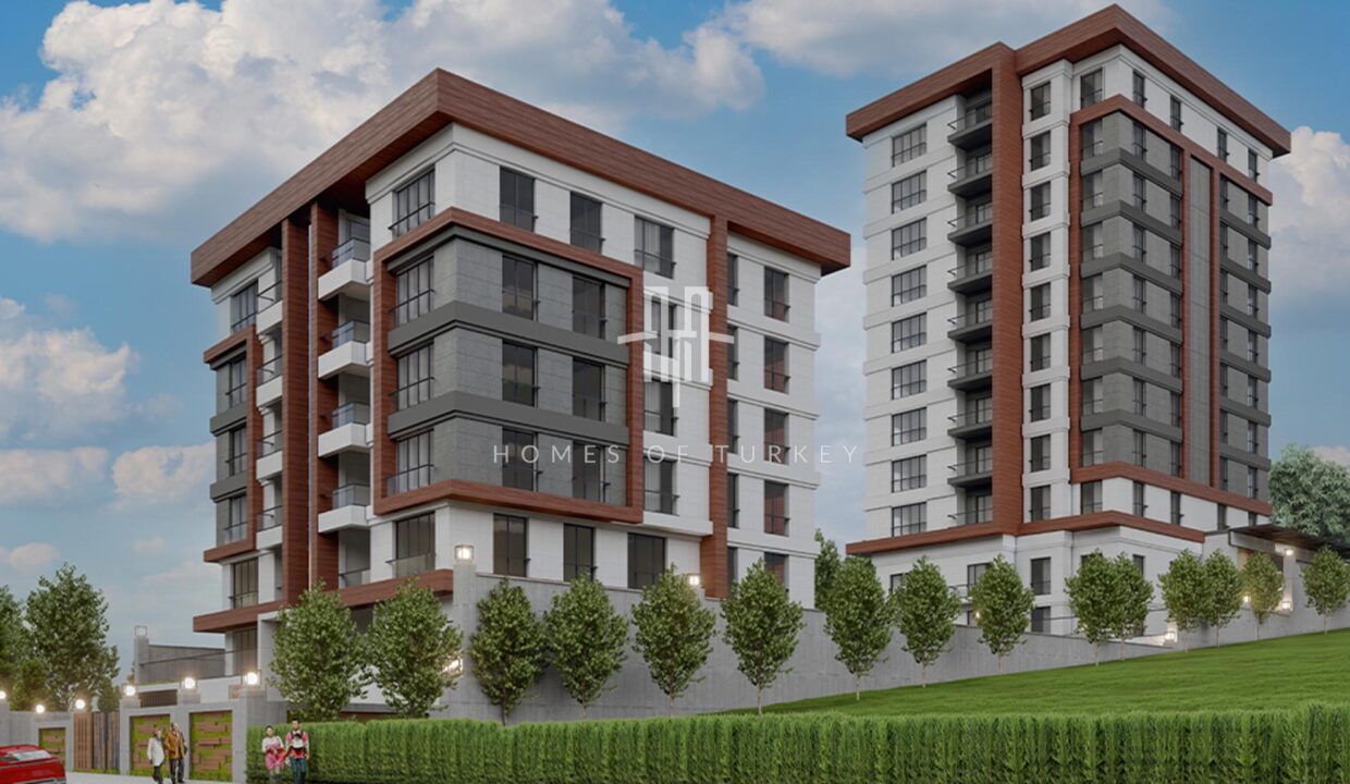 Apartments for Sale in Başakşehir, Close to the Metro, in a Family Concept 1