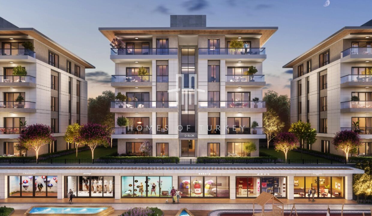 Apartments for Sale with Forest View and Close to the Metro Station in Başakşehir, Istanbul 2