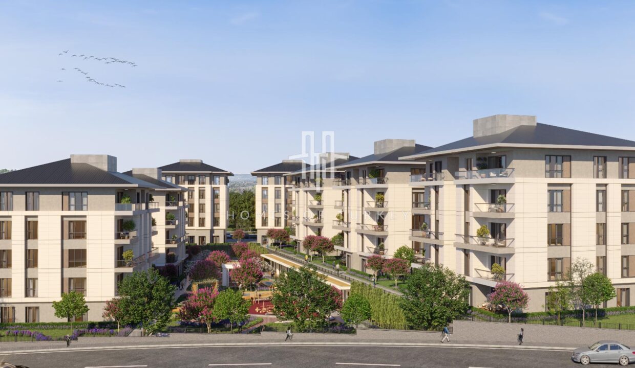 Apartments for Sale with Forest View and Close to the Metro Station in Başakşehir, Istanbul 3