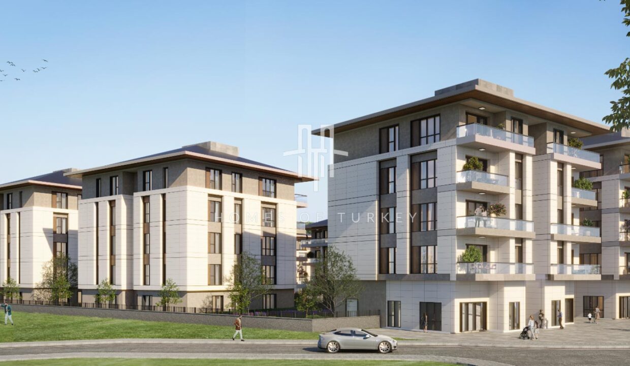 Apartments for Sale with Forest View and Close to the Metro Station in Başakşehir, Istanbul 4