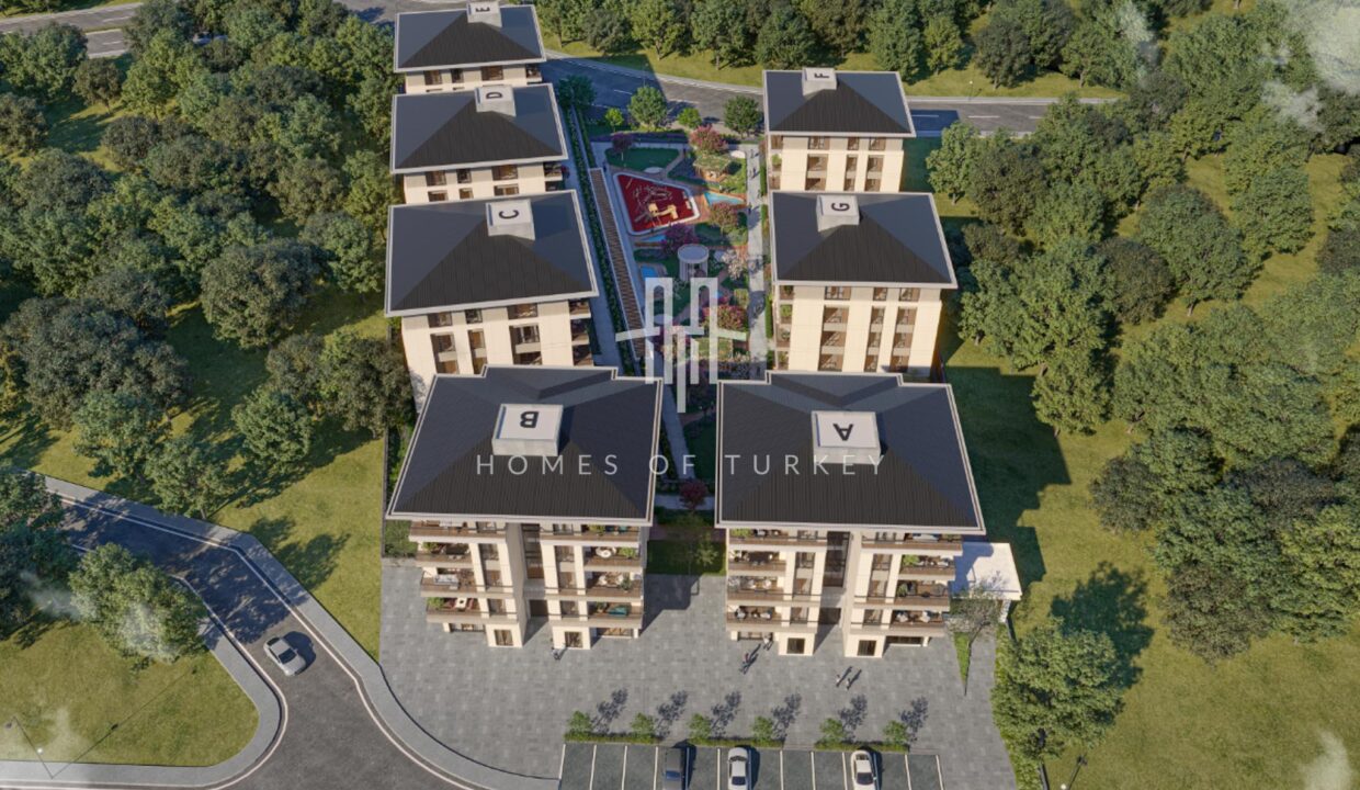Apartments for Sale with Forest View and Close to the Metro Station in Başakşehir, Istanbul 8