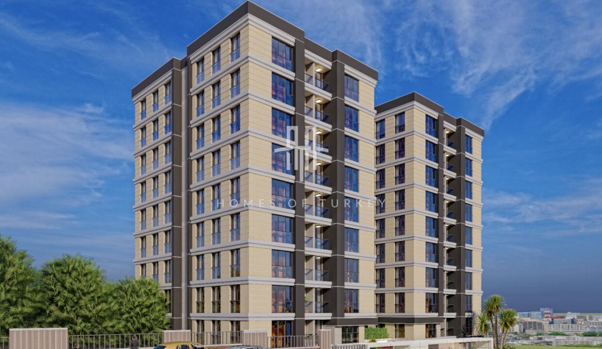 Apartments in Eyupsultan, Alibeyköy Within Walking Distance to Metro and Tram2