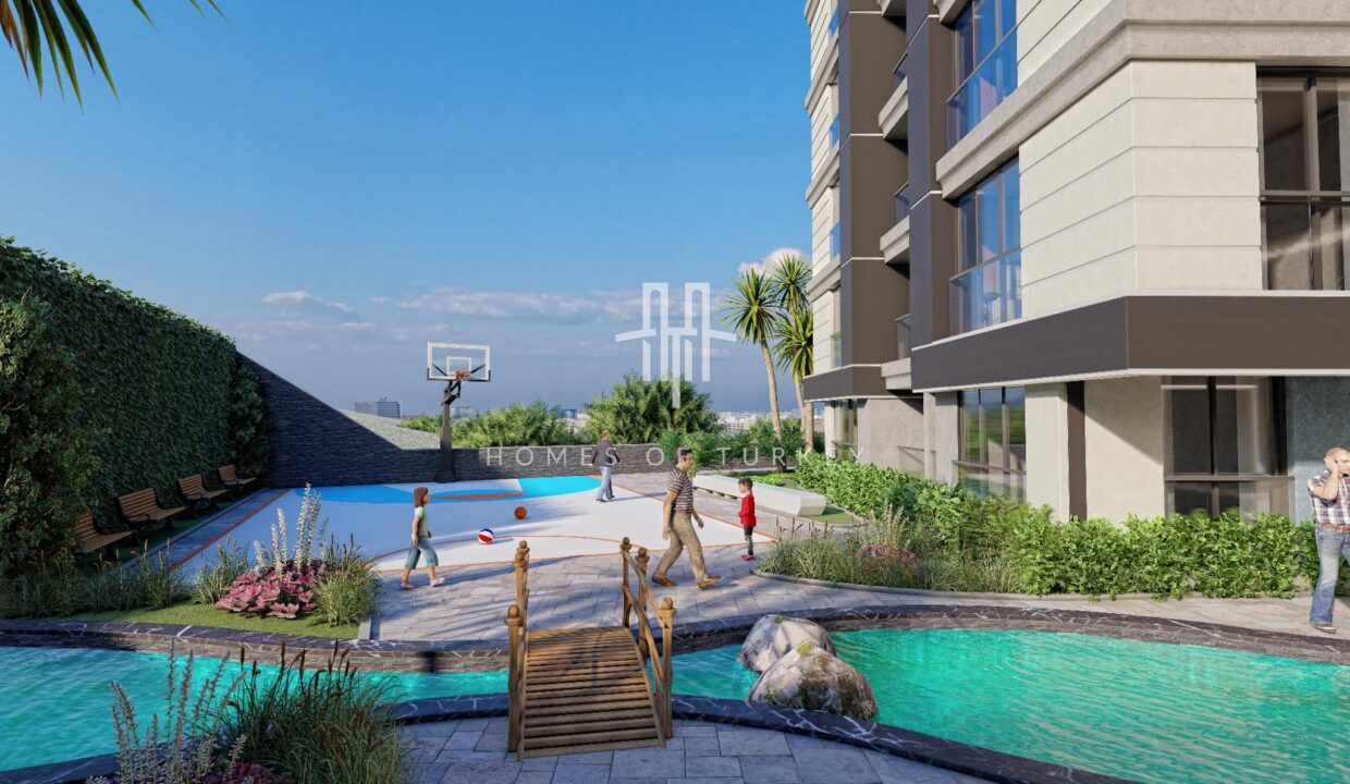 Apartments in Eyupsultan, Alibeyköy Within Walking Distance to Metro and Tram4