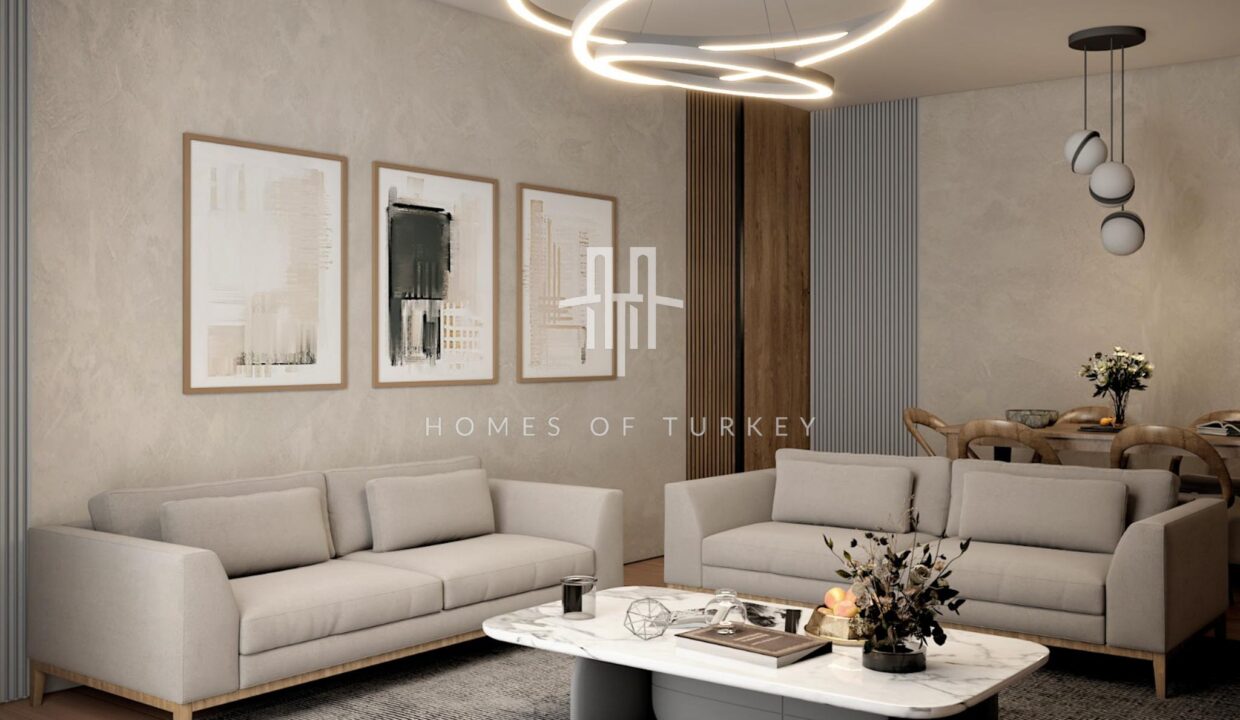 Flats for Sale in Installments Near Bagdat Street and Metro Station in Kadikoy 12
