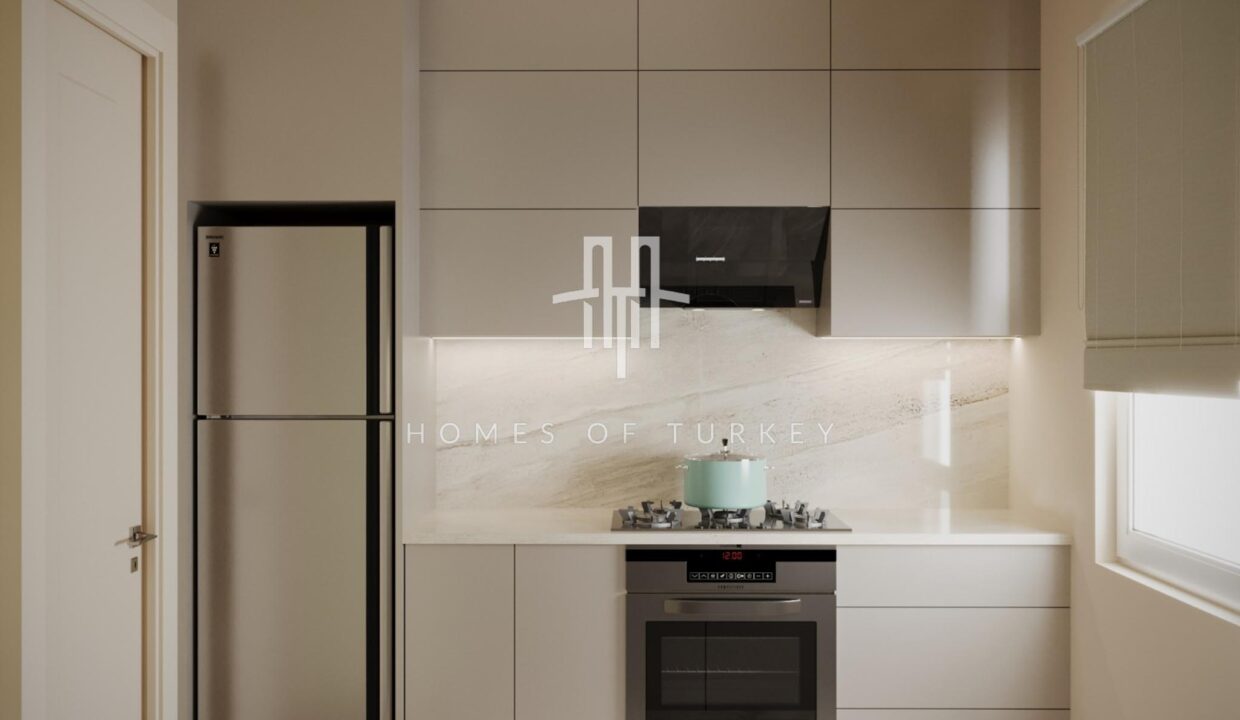 Flats for Sale in Installments Near Bagdat Street and Metro Station in Kadikoy 14