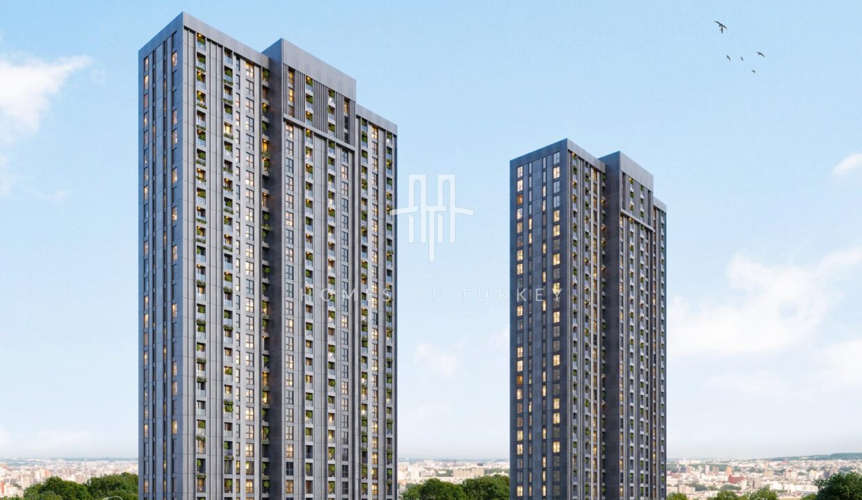 Flats for Sale in Installments Near Bagdat Street and Metro Station in Kadikoy 3