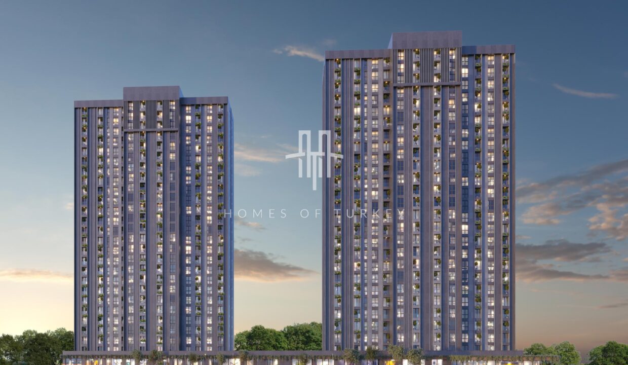 Flats for Sale in Installments Near Bagdat Street and Metro Station in Kadikoy 4