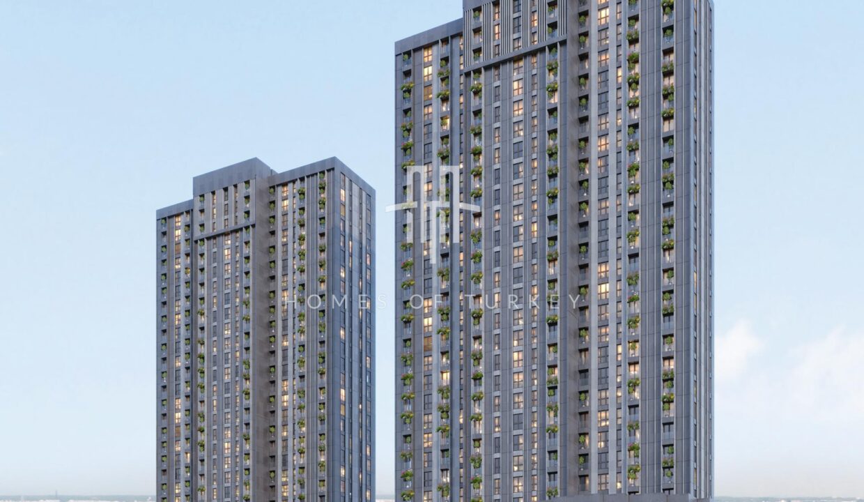 Flats for Sale in Installments Near Bagdat Street and Metro Station in Kadikoy 5