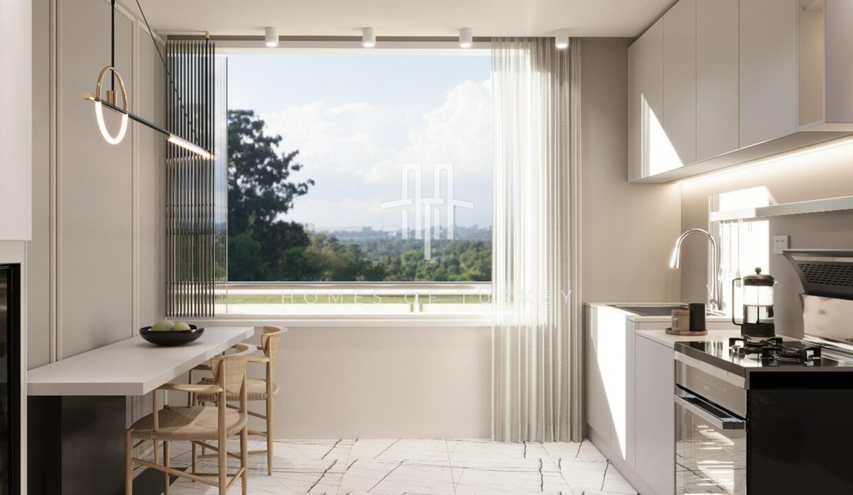 Flats for Sale in Installments in a Complex with a Pool within Walking Distance to the Sea in Mersin 13