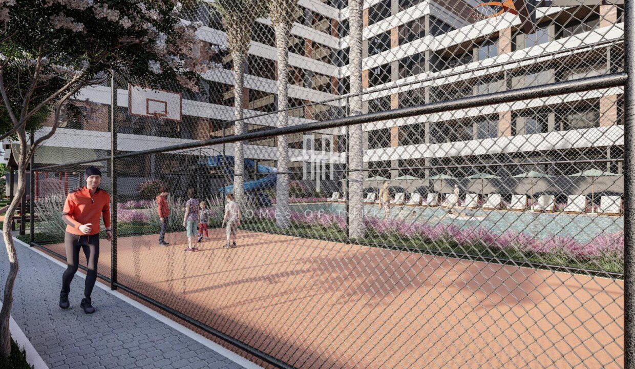 Flats for Sale in Installments in a Complex with a Pool within Walking Distance to the Sea in Mersin 9