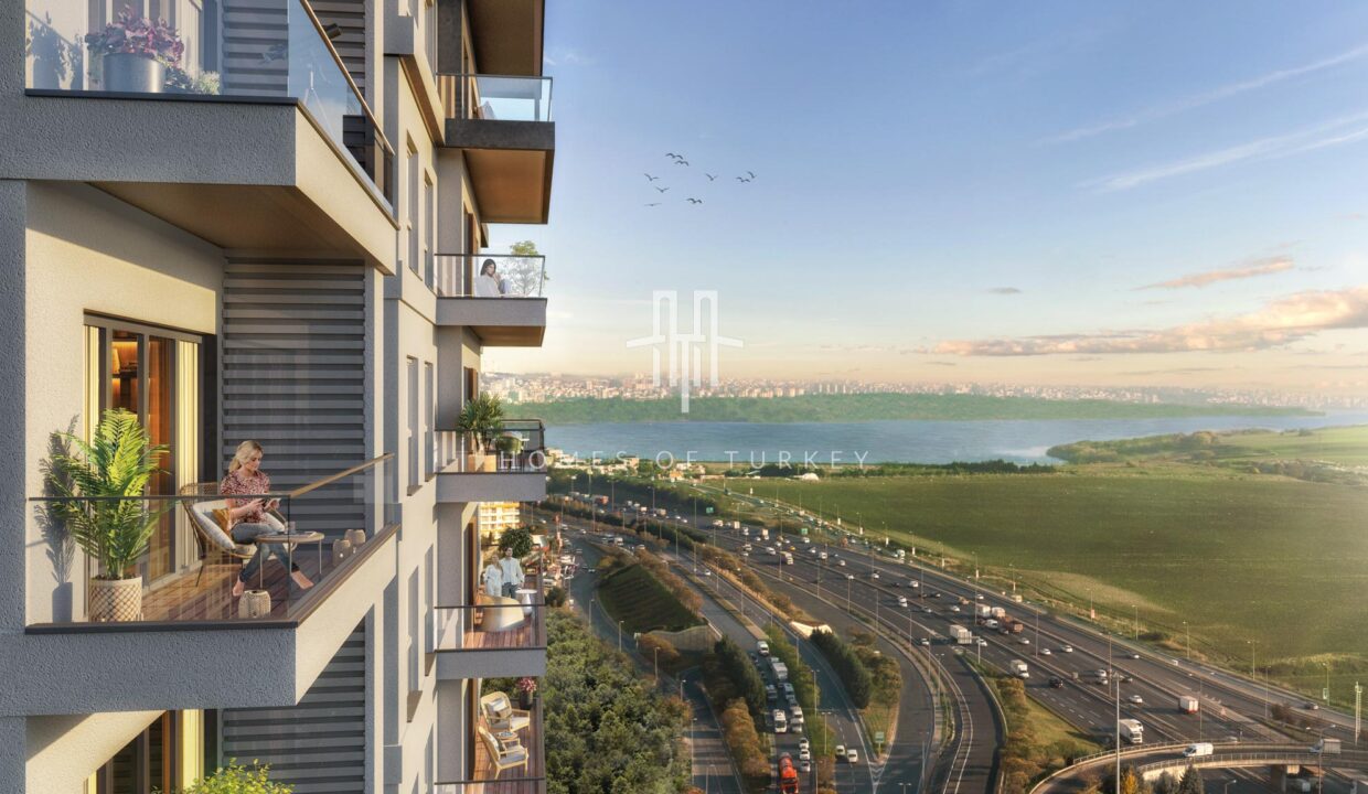 Flats for Sale in Istanbul Avcılar with Panoramic Lake View and Close to Canal Istanbul 10