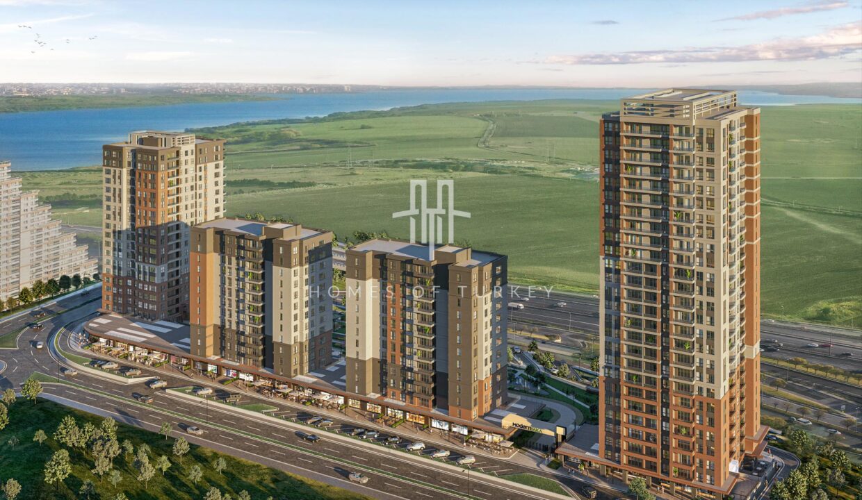 Flats for Sale in Istanbul Avcılar with Panoramic Lake View and Close to Canal Istanbul 3