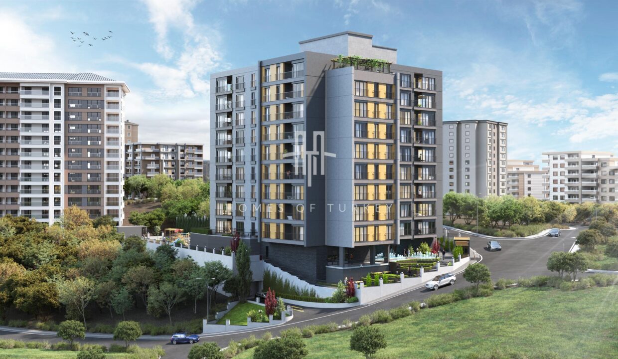 Flats with Balcony for Sale in Kagithane Suitable for Family Concept 1