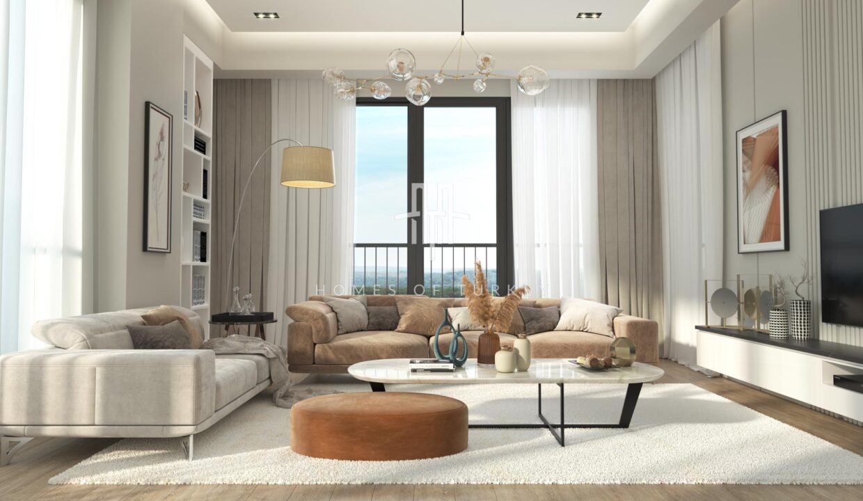 Flats with Balcony for Sale in Kagithane Suitable for Family Concept 12