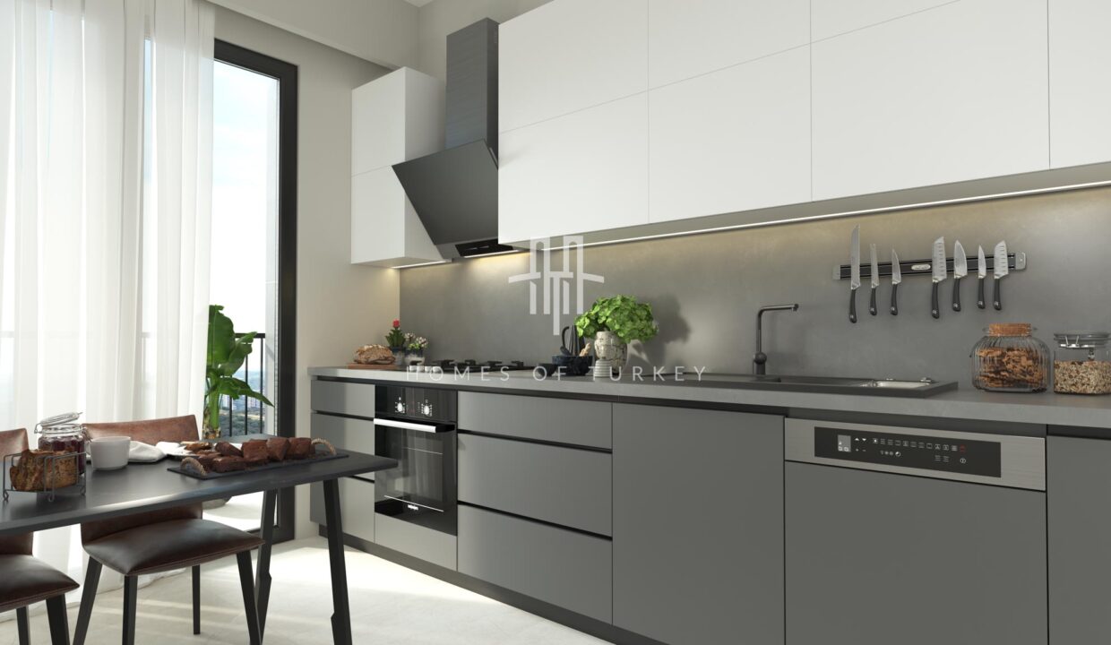 Flats with Balcony for Sale in Kagithane Suitable for Family Concept 14