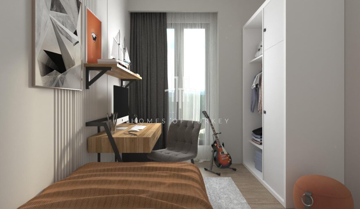 Flats with Balcony for Sale in Kagithane Suitable for Family Concept 19