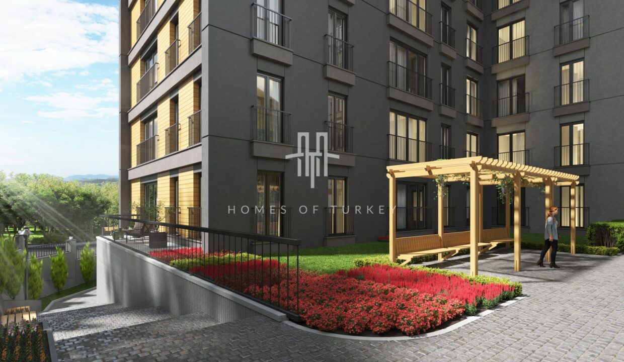 Flats with Balcony for Sale in Kagithane Suitable for Family Concept 8,