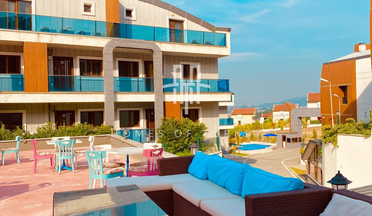Hotel Concept Fully Furnished Apartments for Sale in Installments in Yalova Termal 14